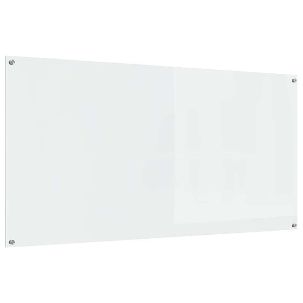 Keittiön välitila 2 kpl Läpinäkyvä 120 x 60 cm karkaistu lasi
