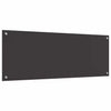 Tumma harmaa keittiön suojapaneeli Ardelle 110x40cm (2 pcs)
