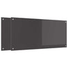 Tumma harmaa keittiön suojapaneeli Jobe 110x50cm (2 pcs)