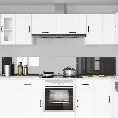 Tumma harmaa keittiön suojapaneeli Iamurla 120x40cm (2 pcs)