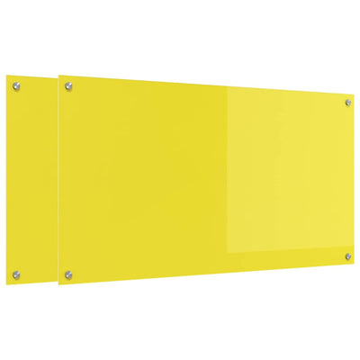 Keltainen keittiön suojapaneeli Chetita 110x60cm (2 pcs)
