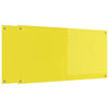 Keltainen keittiön suojapaneeli Erwin 120x60cm (2 pcs)