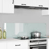Keittiön suojapaneeli 2 pcs Valkoinen 70 x 40 cm karkaistu lasi