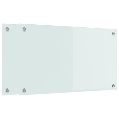 Valkoinen keittiön suojapaneeli Zapis 70x40x0.8cm (2 pcs)