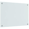 Valkoinen keittiön suojapaneeli Dorris 70x50x0.8cm (karkaistu lasi)