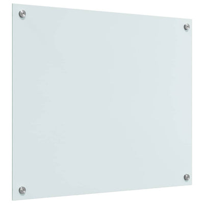 Valkoinen keittiön suojapaneeli Alenut 70x60x0.8cm (karkaistu lasi)