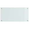 Valkoinen keittiön suojapaneeli Joldos 80x40x0.8cm (karkaistu lasi)