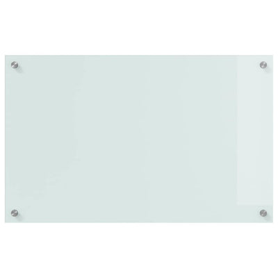 Valkoinen keittiön suojapaneeli Stratie 80x50x0.8cm (karkaistu lasi)