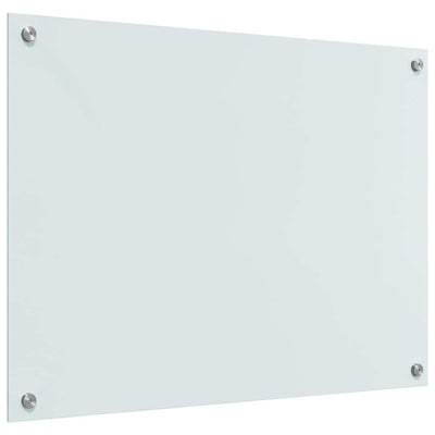 Valkoinen keittiön suojapaneeli Sabihan 80x60x0.8cm (karkaistu lasi)