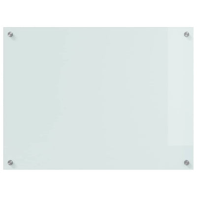 Valkoinen keittiön suojapaneeli Sabihan 80x60x0.8cm (karkaistu lasi)
