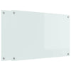 Valkoinen keittiön suojapaneeli Jacquelin 90x60x0.8cm (karkaistu lasi)