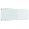 Valkoinen keittiön suojapaneeli Pircalab 100x40x0.8cm