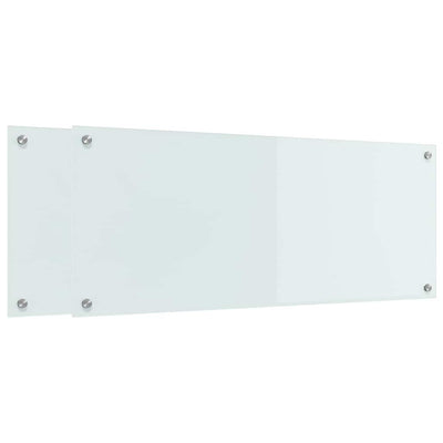 Valkoinen keittiön suojapaneeli Pircalab 100x40x0.8cm