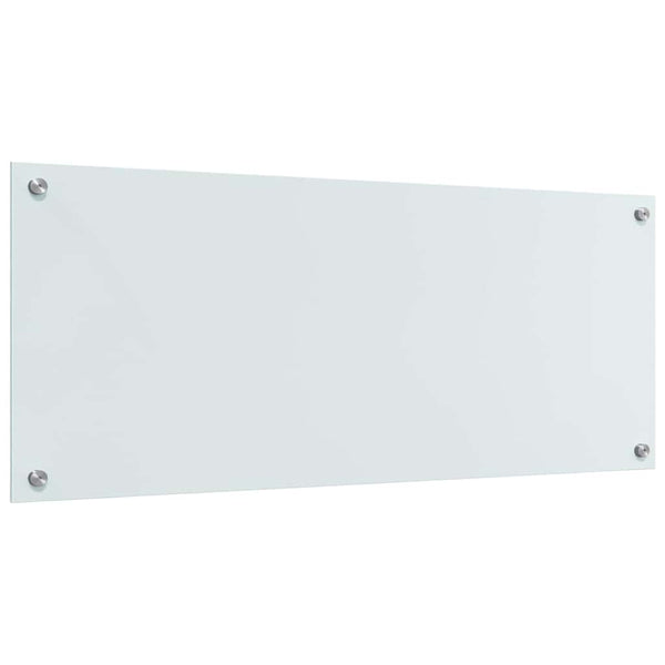 2 kpl keittiön suojapaneeli Valkoinen 100 x 40 cm