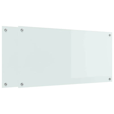 Valkoinen keittiön suojapaneeli Dendyuk 100x50x0.8cm