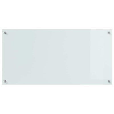 Valkoinen keittiön suojapaneeli Dendyuk 100x50x0.8cm