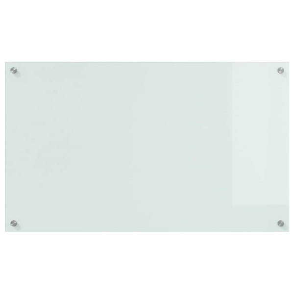 Keittiön suojapaneeli 2 kappaletta Valkoinen 100 cm x 60 cm