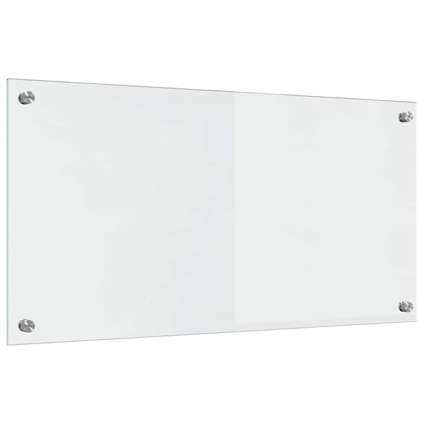 Keittiön suojapaneeli 2 pcs Läpinäkyvä 80 x 40 cm