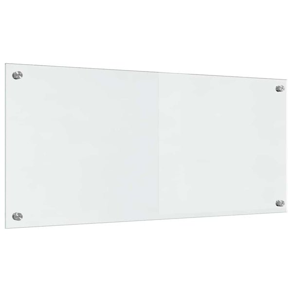 Keittiön suojapaneeli 2 kpl 90 x 40 cm, läpinäkyvä