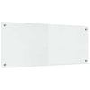 Keittiön suojapaneeli 2 kpl Läpinäkyvä 100 cm x 40 cm