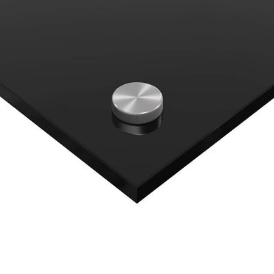 Musta keittiön suojapaneeli Isidora 80x40x0.8cm (karkaistu lasi)