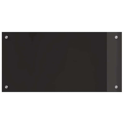 Musta keittiön suojapaneeli Isidora 80x40x0.8cm (karkaistu lasi)