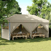 Juhlateltta Pop-up 580 x 292 x 315 cm Taupe Oxford-kangas