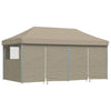 Juhlateltta Pop-up 580 x 292 x 315 cm Taupe Oxford-kangas