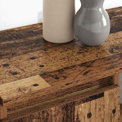 Sivupöydät 2 pcs Vanha Puu 60 x 35 x 70 cm Tekninen puu