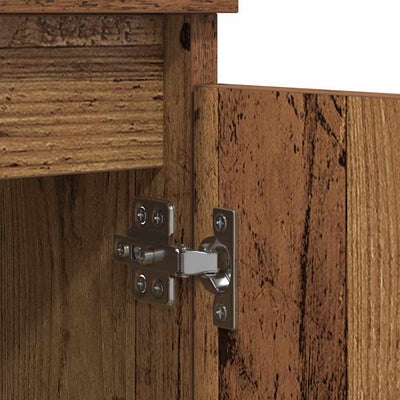 Sivupöydät 3 pcs Vanha Puu 60 x 35 x 70 cm Tekninen puu