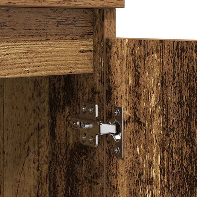 Sivupöydät 3 pcs Vanha Puu 60 x 35 x 70 cm Tekninen puu