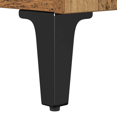 Sivupöydät 2 pcs Vanha Puu 60 x 35 x 70 cm Tekninen puu