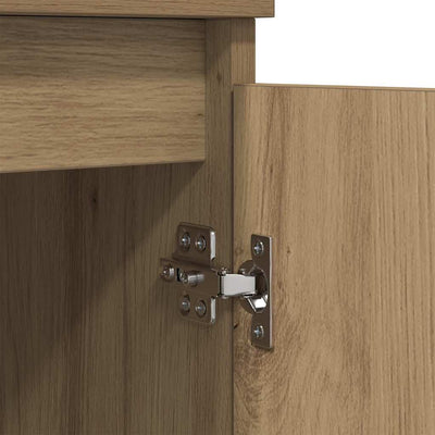 Sivupöydät 3 pcs Artisan tammi 60 x 35 x 70 cm Tekninen puu