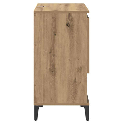 Sivupöydät 3 pcs Artisan tammi 60 x 35 x 70 cm Tekninen puu