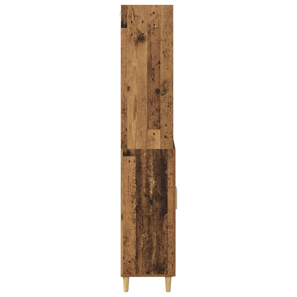 Vanhan Puu korkea kaappi 69,5 x 32,5 x 180 cm Tekninen puu