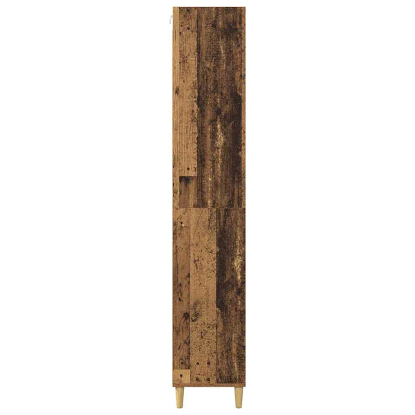 Korkea kaappi 180 cm Vanha Puu 69,5 x 32,5 cm Tekninen puu