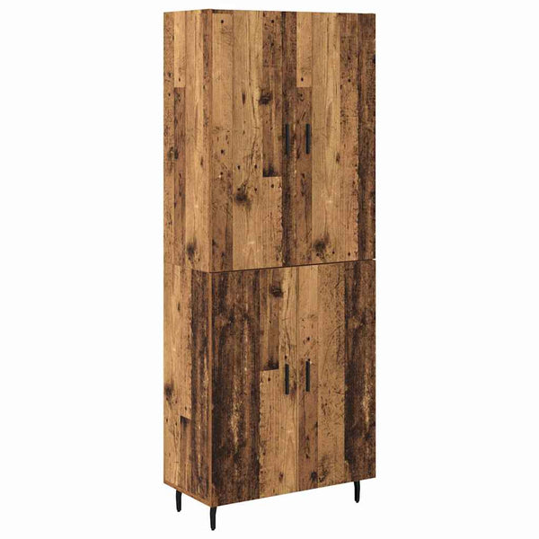Korkea kaappi 69,5 x 34 x 180 cm Vanha Puu