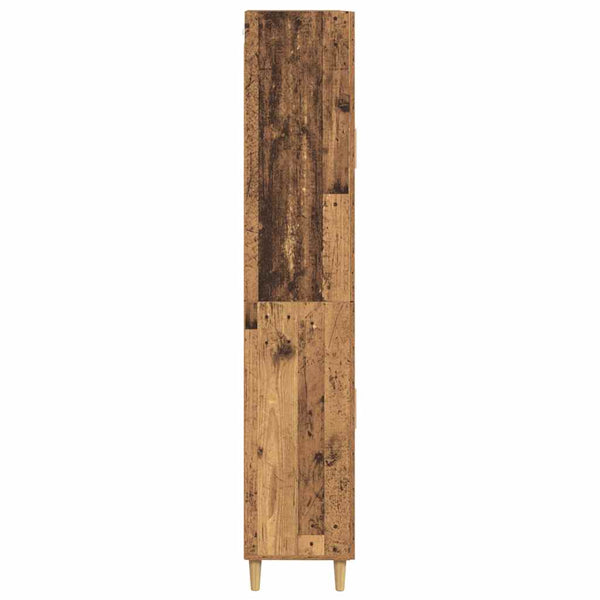 Korkea kaappi Vanha Puu 69,5 x 34 x 180 cm Tekninen puu (53)