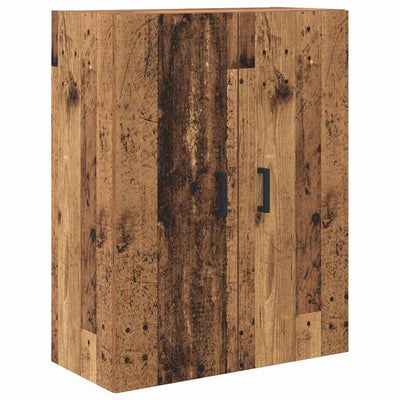 Korkea kaappi Vanha Puu 69,5 x 34 x 180 cm Tekninen puu