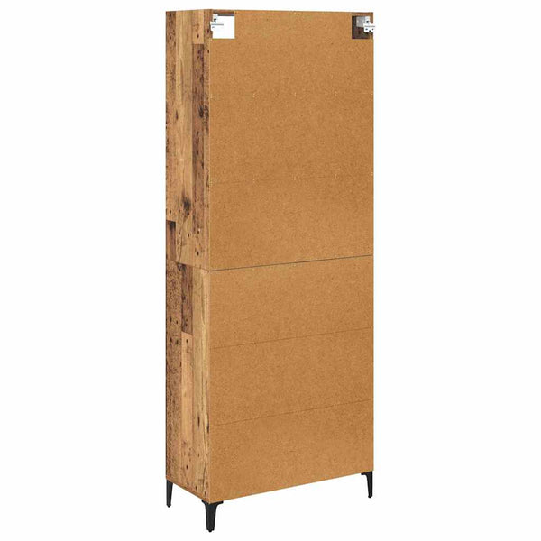 Tekninen puu 180 cm 69,5 x 34 korkea kaappi Vanha Puu