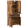 Korkea kaappi Vanha Puu 69,5 x 34 x 180 cm Tekninen puu