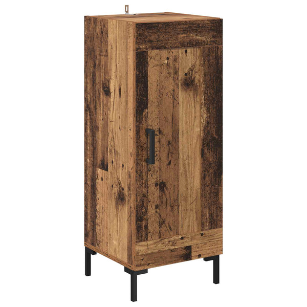 Korkea kaappi 69,5 x 34 Vanha Puu Tekninen puu 180 cm