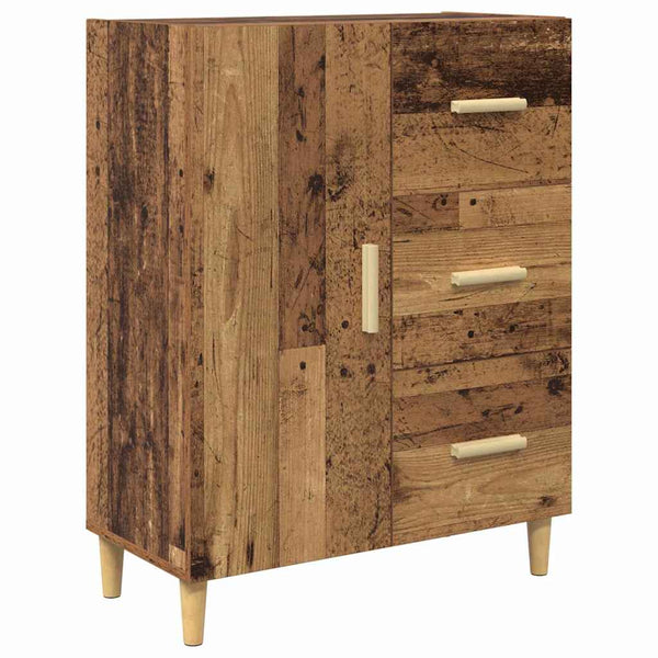Korkea kaappi 69,5 cm 180 x 34 Vanha Puu Tekninen puu