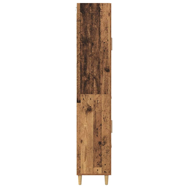 Korkea kaappi 69,5 cm 180 x 34 Vanha Puu Tekninen puu