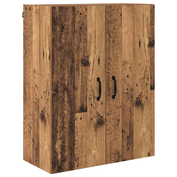 Korkea kaappi Vanha Puu 69,5 x 34 x 180 cm Tekninen puu