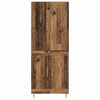 Korkea kaappi Vanha Puu 69,5 x 34 x 180 cm Tekninen puu
