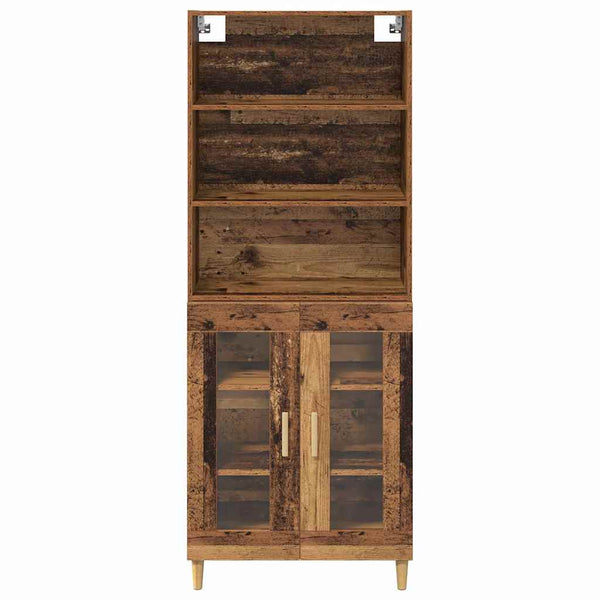 Korkea kaappi Vanha Puu 180 cm x 69,5 cm x 32,5 cm Tekninen puu