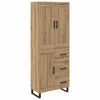 Korkea kaappi 2 kpl Artisan tammi 69,5 x 34 x 180 cm