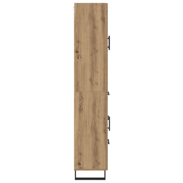 Korkea kaappi 2 kpl Artisan tammi 69,5 x 34 x 180 cm