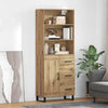 Korkea kaappi 2 kpl Artisan tammi 69,5 x 34 x 180 cm